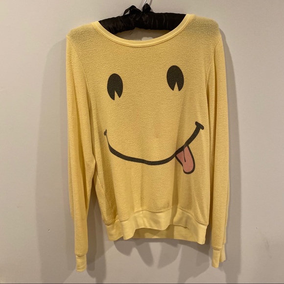 Wildfox smiley face sweater - Picture 3 of 6